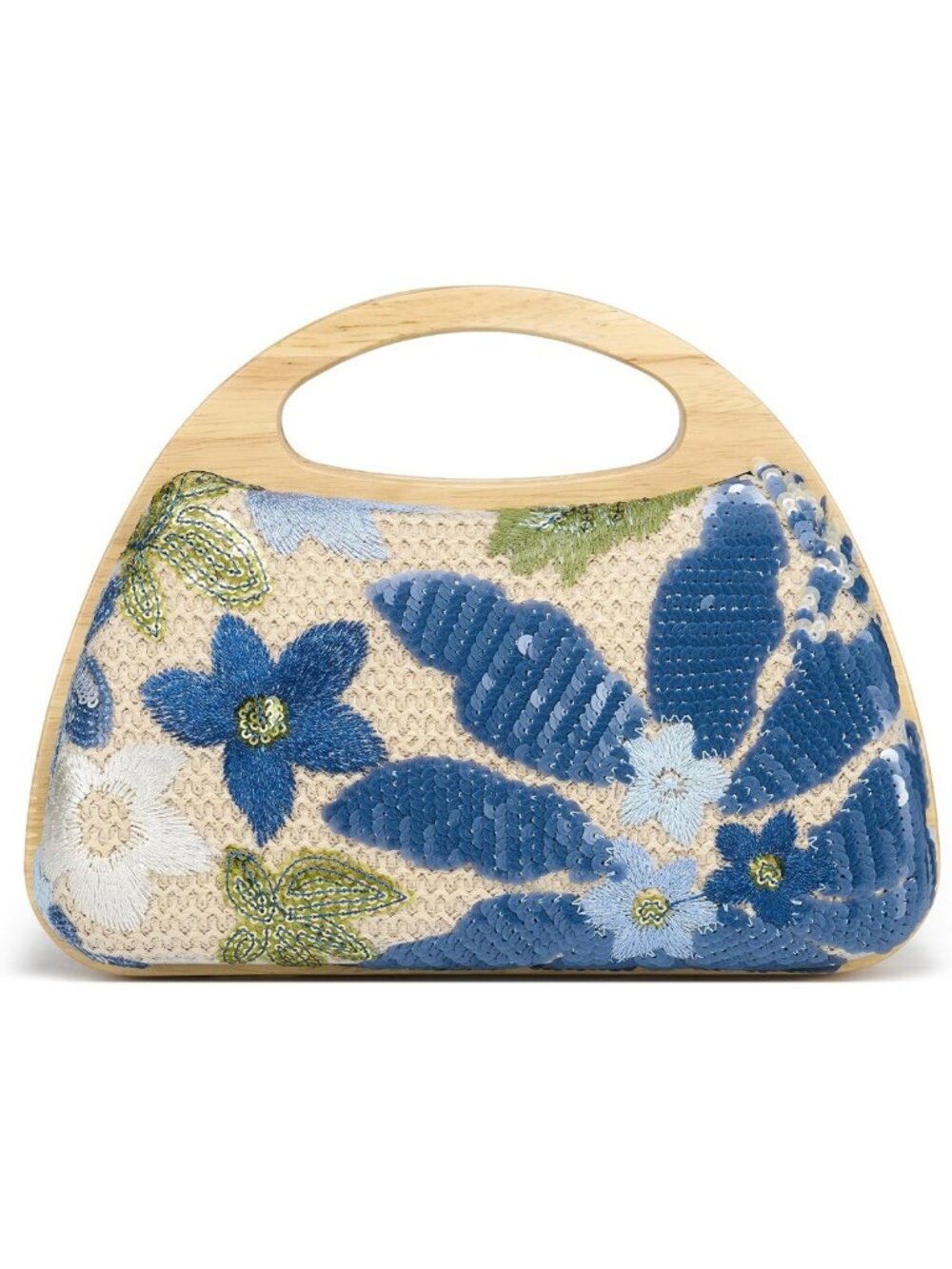 Stylish Embroidered Clutch Purse, Beaded Evening Handbag for Women